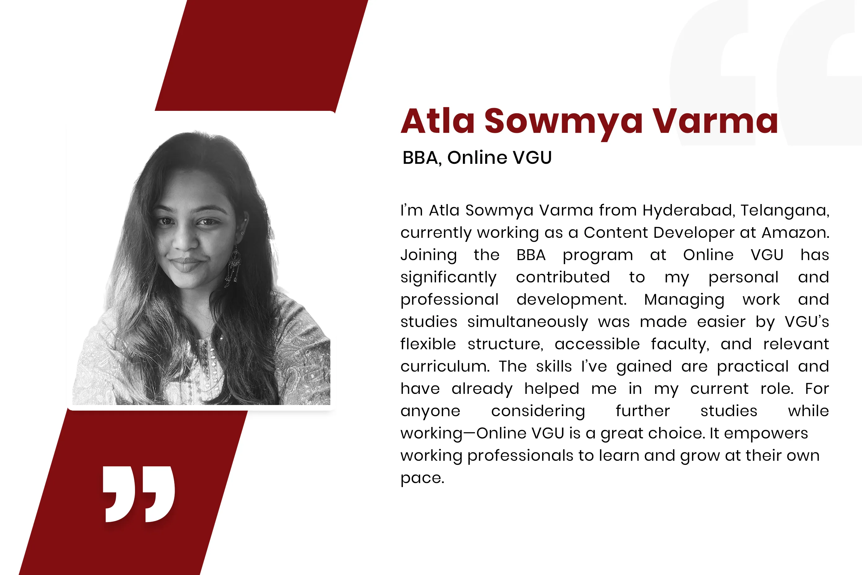 Student Testimonial